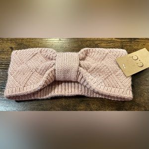 C.C Women’s Rose Pink Knit Headband NWT One Size